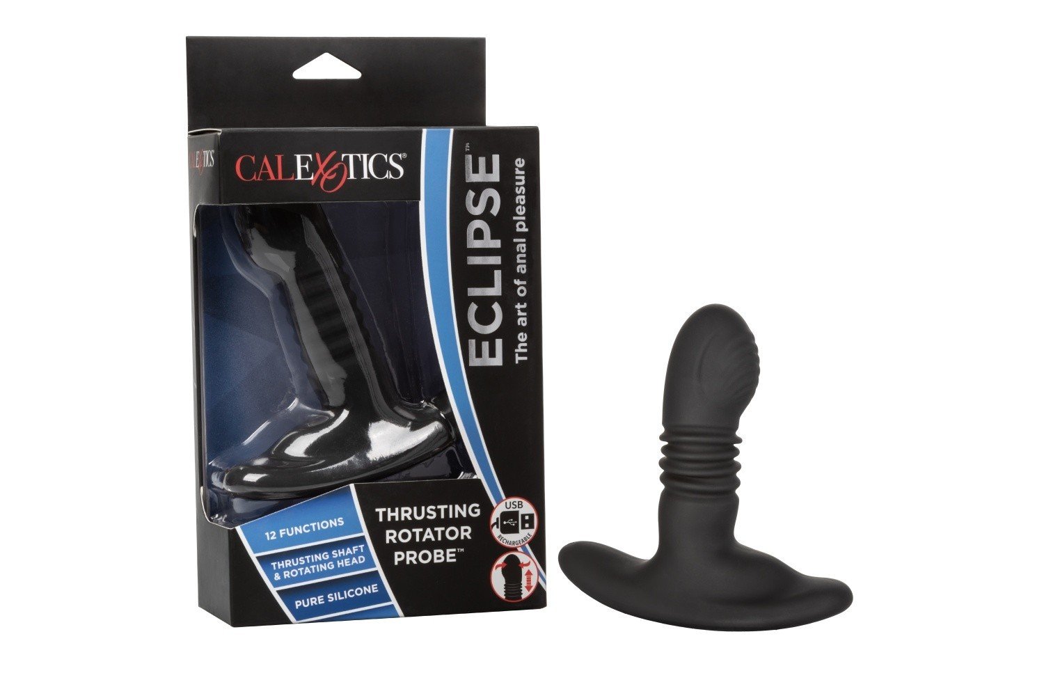 Recenzia: Stimulátor prostaty CalExotics Eclipse Thrusting Rotator Probe