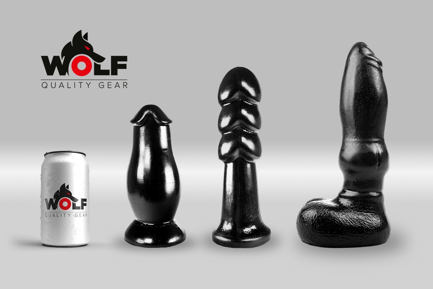 Wolf Collection of Vinyl Dildos