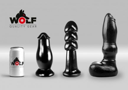 Wolf Collection of Vinyl Dildos