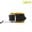 Brutus Leather Ankle Restraints Black-Yellow