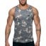 Addicted AD801 Washed Camo Tank Top Camouflage
