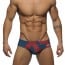 Addicted ADS045 Extra-Large Logo Brief Navy