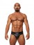 Mister B Leather Premium Jockstrap Black