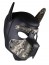 Psia maska Neoprene Puppy Hood maskáčovo-čierna