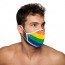 Addicted AC105 Rainbow Face Mask