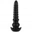 Wolf Bayonet Black Silicone Anal Dildo L