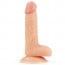 Realistické dildo so semenníkmi Lovetoy The Ultra Soft Dude 7″