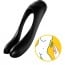 Satisfyer Candy Cane Finger Vibrator Black