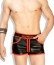 Outtox SH140-10 Full-Zipper Jogging Shorts Red