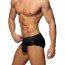 Slipy AD Fetish ADF133 Front Zip Rub Brief černé