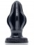 Oxballs Airhole-2 Finned Butt Plug Black