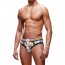 Prowler Pride Love & Peace 1 Brief Black Rainbow