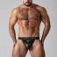 Locker Gear LK0120 Watch It Hard Jockstrap Khaki