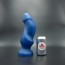 Dildo Topped Toys Hilt 115 Blue Steel