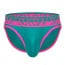 Slipy Sukrew Green-Pink Brief