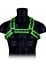 Ouch! Glow in the Dark Buckle Bulldog Harness