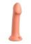 Dillio Platinum Collection Big Hero Silicone Dildo Orange