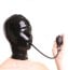 Anita Berg AB4049Z Black Latex Mask with Inflatable Gag