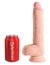 Realistické dildo s varlaty King Cock Plus 10″ Triple Density Fat Cock