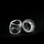 Zizi Plasma Cock Ring & Ball Stretcher 2 pcs Clear