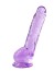 Lola Games Intergalactic Luminous Jelly Dildo Purple