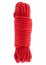 Hidden Desire Bondage Rope 10 m Red