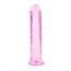 Gélové dildo RealRock Crystal Clear Realistic 7″ ružové