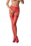 Passion S027 Stockings Red