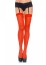 Leg Avenue Plus Size Sheer Stockings Red