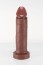 Twisted Beast Kane Dildo Realistic Brown Small