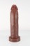 Twisted Beast Kane Dildo Realistic Brown Medium