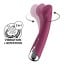 Satisfyer Spinning G-Spot 1 Vibrator Red