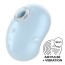 Satisfyer Cutie Ghost Clitoral Stimulator Blue