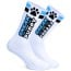Sneakfreaxx Woof Puppy Socks White-Blue