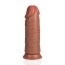 RealRock Extra Thick Dildo Without Balls 8″ Tan