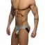 Jocksy Addicted AD545 Metallic Jock stříbrné