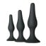 Sada análních kolíků EasyToys Butt Plug Set černá
