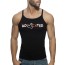 Pánské tílko Addicted AD1284 Dick Addickted Tank Top černé