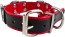 Mister B Slave Collar 4 D-Rings Red