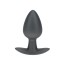 Ouch! Smooth Silicone Anal Plug Medium Gunmetal