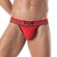 Jocksy TOF Paris Champion Jockstrap červené