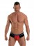 Mister B URBAN Bronx Brief Black-Red