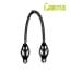 Svorky na bradavky Brutus Japanese Clover Nipple Clamps čierne