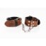 Whips Primal Bond Slim Cuffs Small Brown