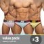Slipy Addicted AD1271P Seamless Brief 3 ks