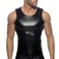 Tílko AD Fetish ADF215 Rub Shoulder Zip Tank Top