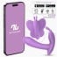 Kalhotkový vibrátor Intoyou App Series Wingy Lavender