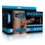 Lovetoy Ingen 10″ Enhanced Set Hollow Strap-on Dildo with Harness