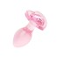 Skleněný anální kolík EasyToys Small růžový