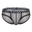 Sukrew Mesh Low-Rise Brief Underground Black